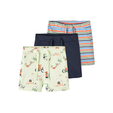name it Shorts Pack de 3 Nbmforis B right White