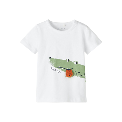 name it T-shirt Nbmfasio B right White