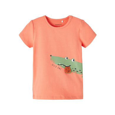 name it T-shirt Nbmfasio Coral