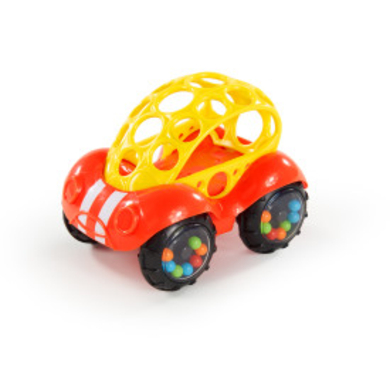 Bright Starts Spielzeugauto, Rattle & Roll Buggie™ , rot