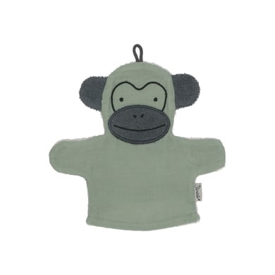 Sterntaler Gant de toilette enfant Albert vert