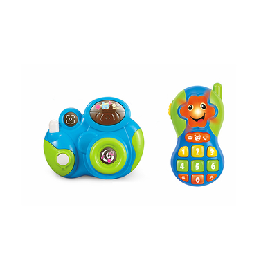 Scandinavian Baby Products Appareil photo enfant téléphone portable mon premier ensemble