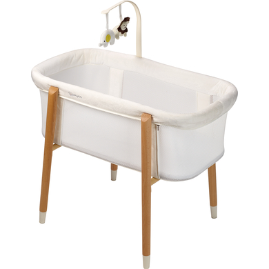 babyGO Sidosäng Sleepgood vit mesh