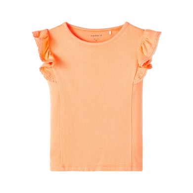 name it T-Shirt Nmfjulia Mock Orange