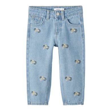 name it Mom Jeans Nmf bella Light Blå Denim