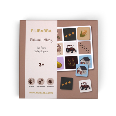 Filibabba Jeu de memory ferme