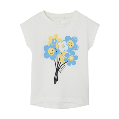 name it T-shirt Nmfvigea White Alyssum Smile