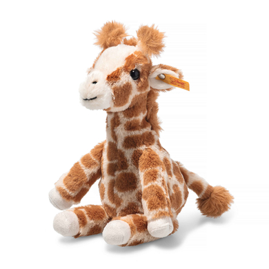 Steiff Mjuk Cuddly Friends Giraff Gina ljusbrun fläckig, 23 cm