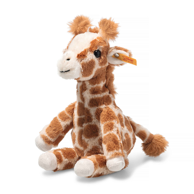 Steiff Soft Cuddly Friends Giraffe Gina hellbraun gefleckt, 23 cm