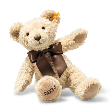 Steiff Mjuk Cuddly Friends Teddybjörn beige Cosy År 2024, 34 cm