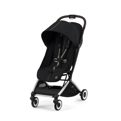 cybex GOLD Poussette compacte Orfeo Silver Moon Black