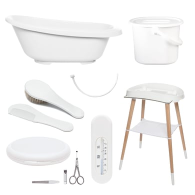 bébé-jou bébé-jou® Set de bain 7 pièces Sense Blanc