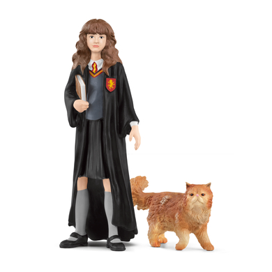 schleich® Figurine Hermione Granger & Pattenrond 42635