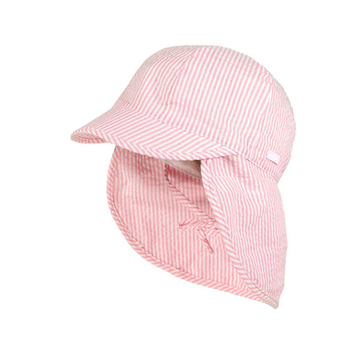 Maximo S child casquette avec protection de cou rose bloom