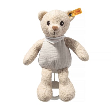 Steiff Nalle Noah speldosa beige, 23 cm GOTS