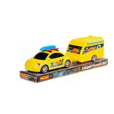 POLESIE® Figurine voiture Tour caravane