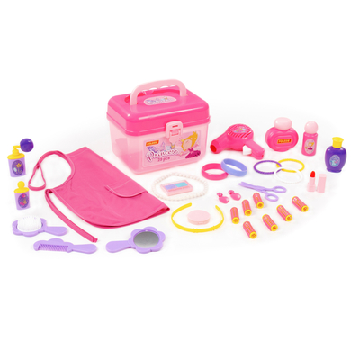 POLESIE® Accessoires de maquillage/coiffure enfant petite princesse n°13, 29 pièces