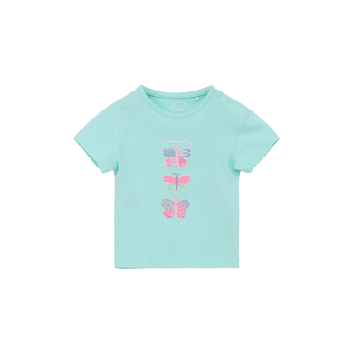 s. Olive r T-shirt papillon turquoise