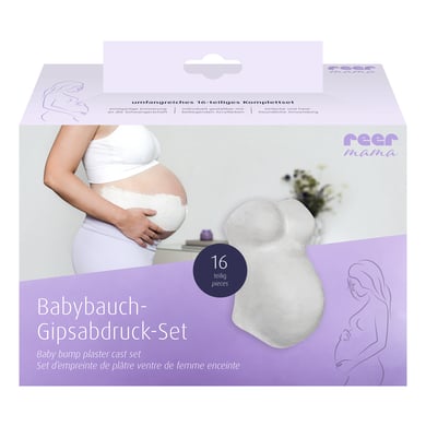 reer mama set de escayola para la barriguita del bebe