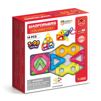 Magformers MAGFORMERS® Jeu magnétique Challenger 14 pièces