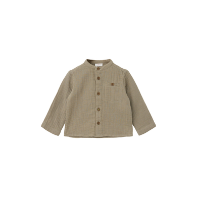 s. Olive r Chemise en mousseline marron clair