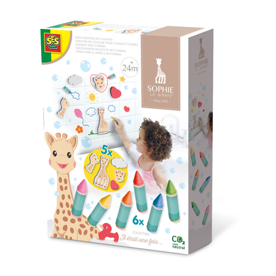 Image of SES Creativ e® Sophie la girafe - pastelli per vasca da bagno con forme059