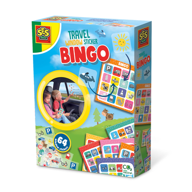SES Creative® Stickers pour carreaux de voiture bingo