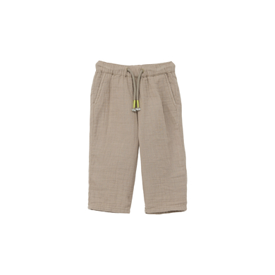 s. Olive r Pantalon en mousseline marron clair