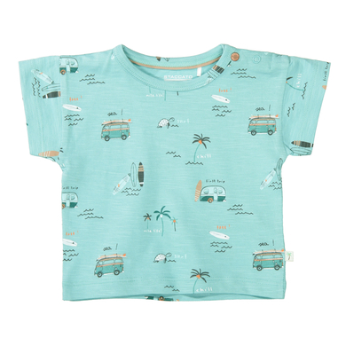 Staccato T-shirt vatten blå mönstrad