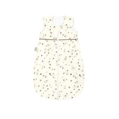 ODENWÄLDER Gigoteuse Anni light looping hearts rust brown TOG 0.5