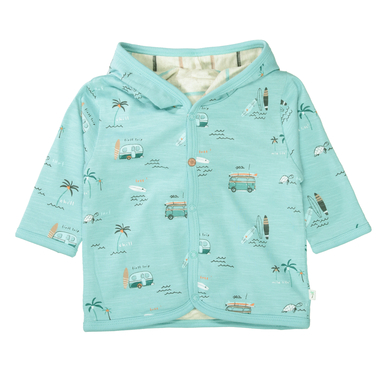 STACCATO Veste réversible water blue à motifs