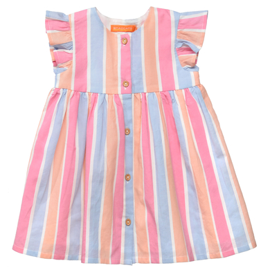 STACCATO Robe multi colour rayée