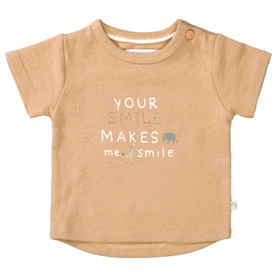 Staccato T-shirt nude structuré