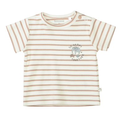 Staccato T-shirt chaud white rayé