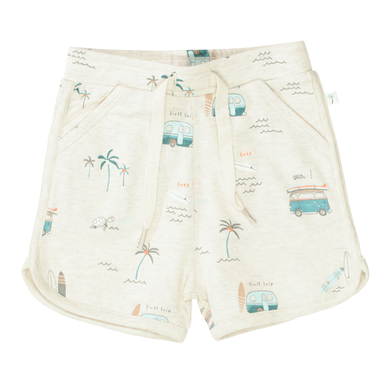 Levně STACCATO Shorts bĂ©ĹľovĂ˝ melanĹľovĂ˝ vzor