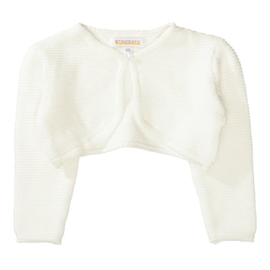 Staccato Boléro en tricot off white