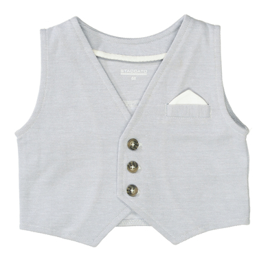 Staccato Gilet gris structuré