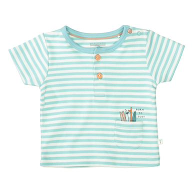 Staccato T-shirt water blue à rayures