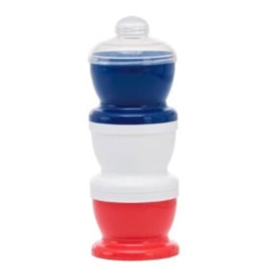 Thermobaby® Boîte doseuse de lait en poudre couvercles, tricolore