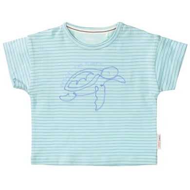 Image of Staccato T-shirt verde menta a righe059