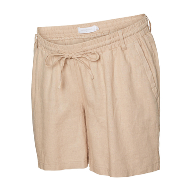 mamalicious Maternité shorts MLBEACH Warm Taupe
