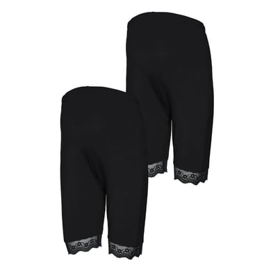 Levně mamalicious TÄ›hotenskĂ© shorts MLEMMA 2-pack Black