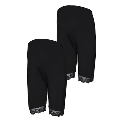 mamalicious Maternité shorts MLEMMA pack de 2 Black