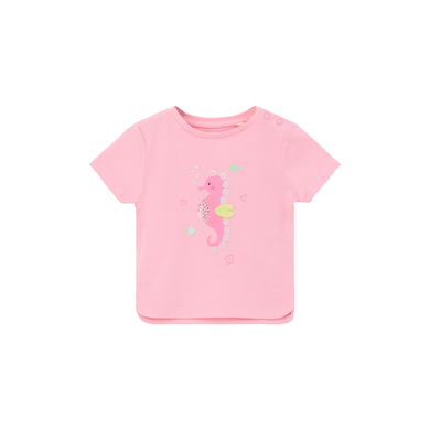 s. Olive r T-shirt rose hippocampe