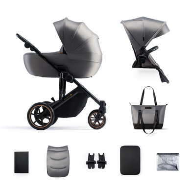 Image of Kinderkraft Passeggino combinato PRIME 2 2 in 1 Shadow Grigio059