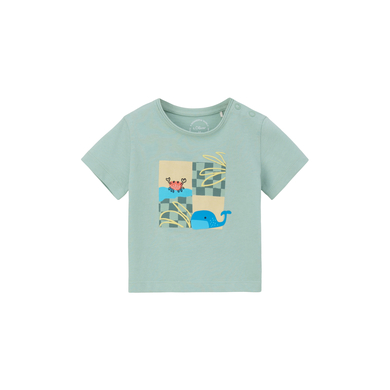 s. Olive r T-shirt ocean green