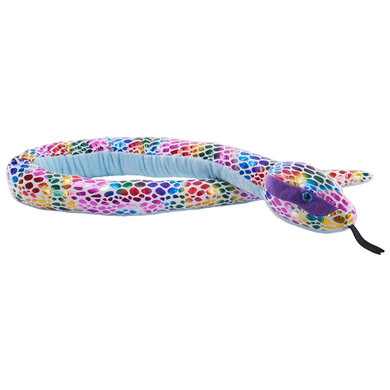 Wild Republic Kuddleksak Foilkins Snake Dotted Rainbow