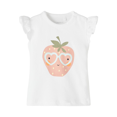 name it T-shirt Nbfjallie B right White