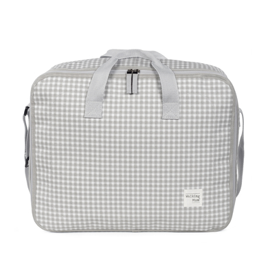 Walking Mum Valise enfant I Love Vichy gris