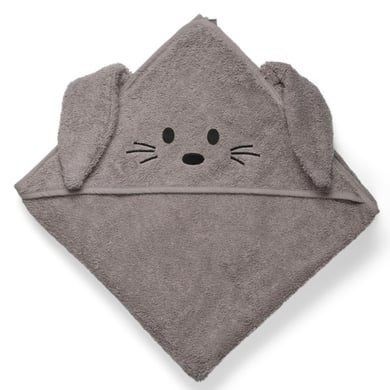 nuuroo Asciugamano con cappuccio Aki 70 x 70 cm Cinder